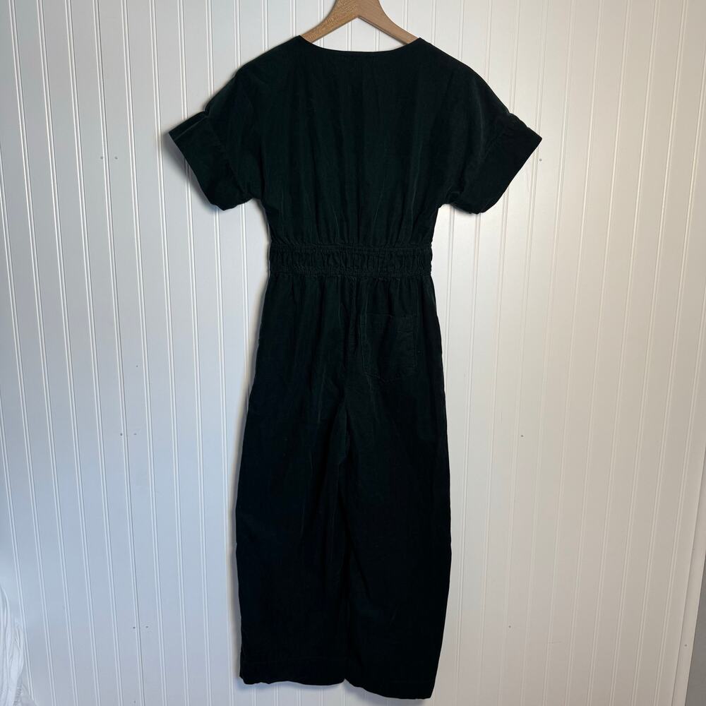 Madewell Corduroy Sophia Straight-Leg Jumpsuit Women’s 100% Cotton Size Small - Picture 10 of 14